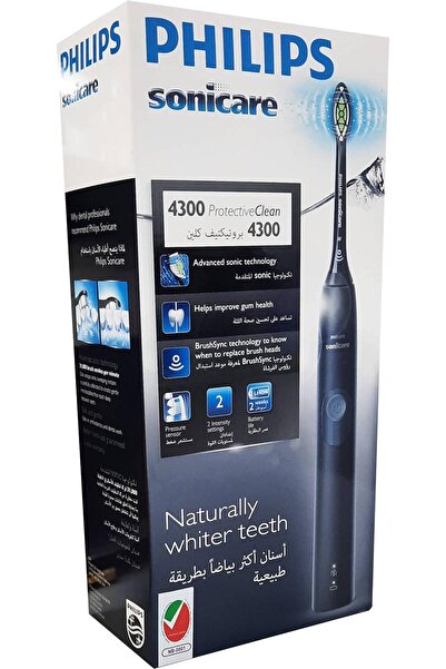 Philips Sonicare 4300 ProtectiveClean Electric Toothbrush Naturally Whiter (HX6800/44)