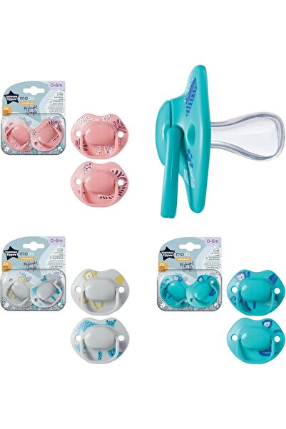 tommee tippee 0-6 Months Closer to Nature 2 Orthodontic Soothers