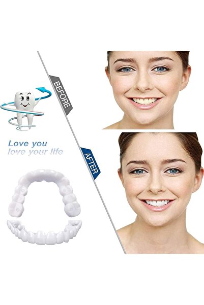 genernic أسنان بريج سمايل طقم أسنان مؤقت لتحسين الابتسامة