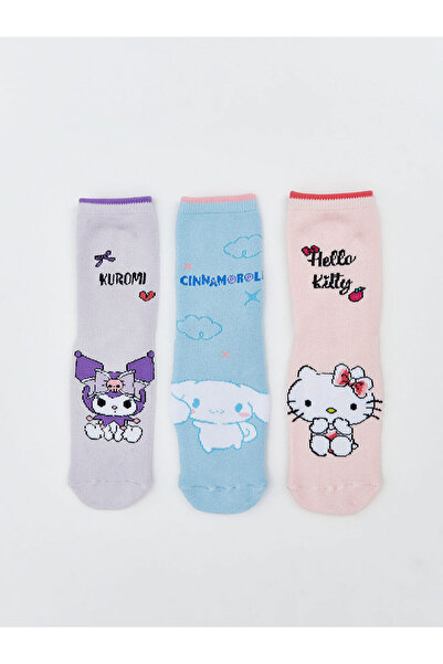 LC Waikiki Özmarka Нова колекция Hello Kitty момичешки чорапи с мотиви от Hel...