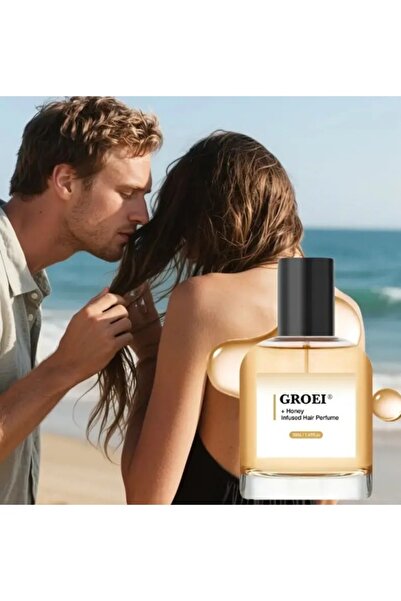 GROEI سبراي معطر للشعر 50 مل، ضروري للتمر، متوفر دائمًا.