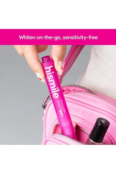 Hismile PAP+ Whitening Pen - Peroxide-Free Teeth Whitening, Sensitivity Free
