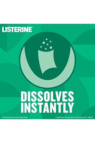 Listerine Freshburst Pocketpaks Breath Strips, Mint, 3 x 24 Strips