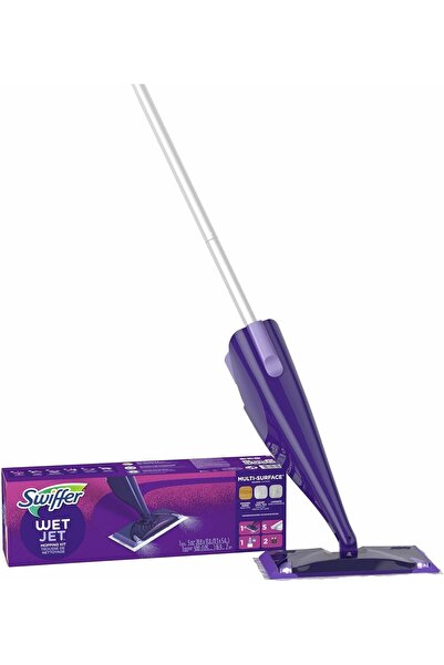 Swiffer WetJet Hardwood Floor Spray Mop Starter Kit
