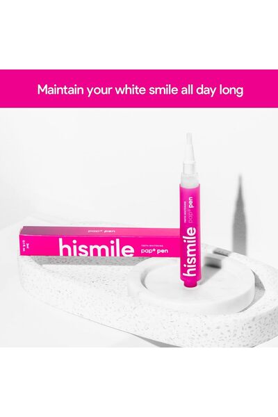 Hismile PAP+ Whitening Pen - Peroxide-Free Teeth Whitening, Sensitivity Free