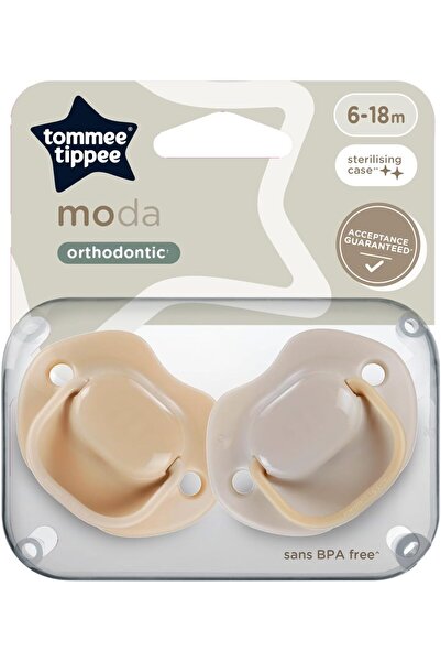 tommee tippee Moda Soother, Pack of 2 (6-18 months)