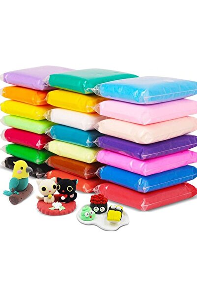 COOYA 24 Colors Air Dry Clay Super Light DIY for Model Fun Toy, Creative Art Crafts, Gift Kids