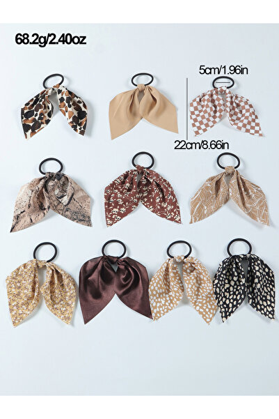 Take Two By Styli Set of 10 - Bow Hair Tie