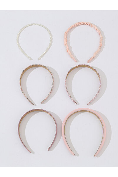 Take Two By Styli Set of 6 - Pink Assorted Headband