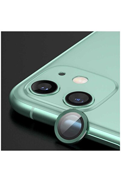 zore واقي عدسة الكاميرا CL-07 المتوافق مع هاتف Apple iPhone 12 Mini باللون الأخضر