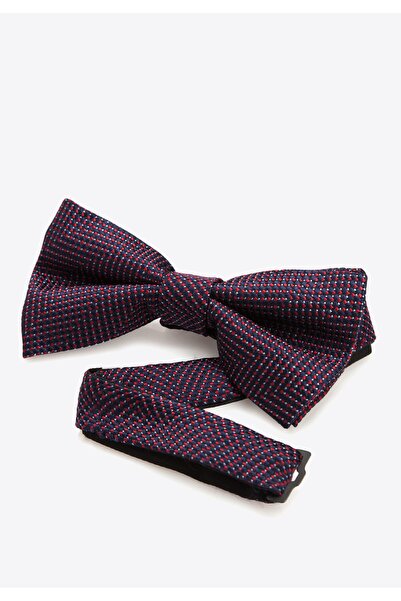 Wittchen Papion bărbătesc din mătase bleumarin și roșie