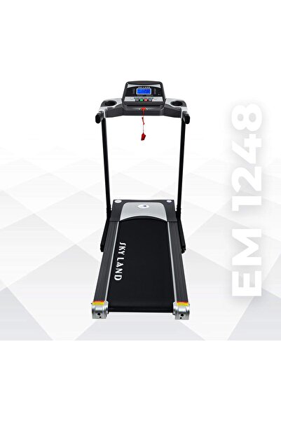 SKY LAND Smart Treadmill EM-1248, 4HP Peak, FS App, 12 Programs, 120x40cm, 100KG Capacity