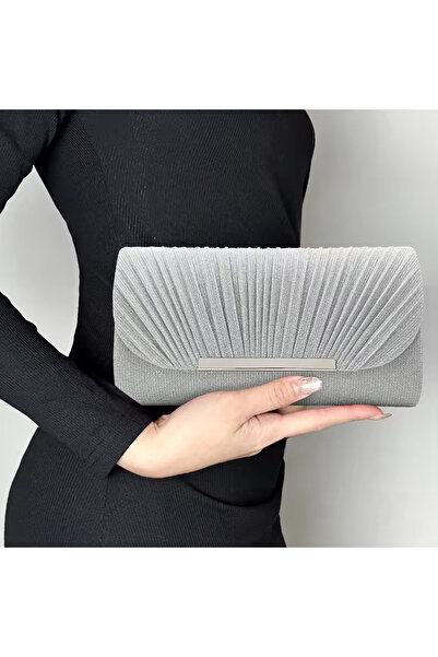 DOMEET Women Shiny Glitter Evening Clutch Crossbody Bag Envelope Handbag Chain Purse for Wedding Formal Coc