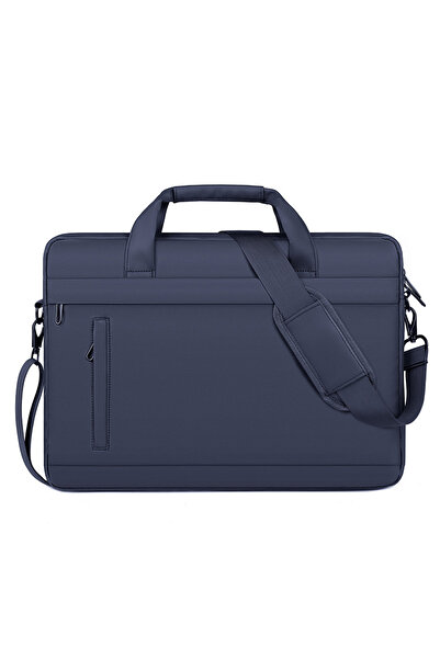 DOMEET حقيبة كمبيوتر محمول مقاس 15.6 بوصة، حقيبة كمبيوتر خفيفة الوزن، حقيبة يد للسفر والأعمال، حقيبة مقاومة للماء