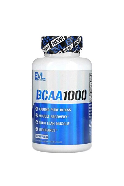 EVL كبسولات BCAA الأصلي ، 60 كبسوله تركيز 1000 مجم ، لاستعادة العضلات وترطيبه...