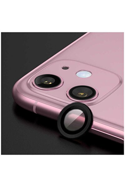 zore Apple iPhone 12 Mini Compatible Cl-07 Camera Lens Protector Black