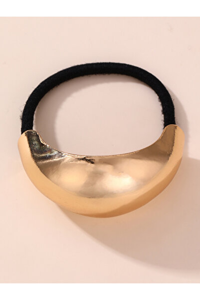 Take Two By Styli Drop Shape Metallic Hair Tie