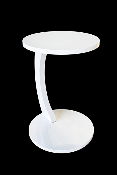 CERESTECH Cereste Gizli Tekerlekli C Yan Sehpa Mdf