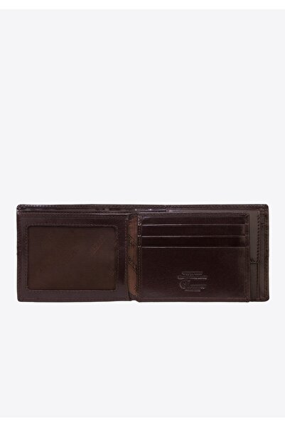 Wittchen Men's Leather Wallet Dark Brown Dark Brown Leather