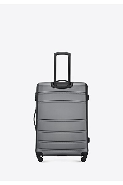 Wittchen Men's Large Grey ABS Suitcase