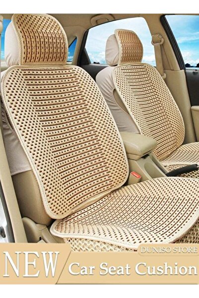 DOMEET Front Car Seat Cover, Breathable Car Seat Protector with Back Pocket U...