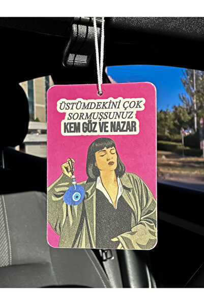 bikoku KEM GÖZ VE NAZAR TASARIMLI DEKORATİF OTO ARAÇ KOKUSU VE AKSESUARI