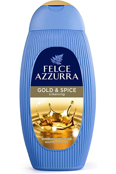 Felce Azzurra جل الاستحمام جولد آند سبايسز، 400 مل