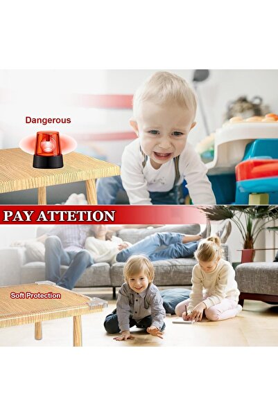 Ctoby Baby Proofing Edge and Corner Protector Kit — Transparent Soft Silicone 3M Edge Bumper Strip