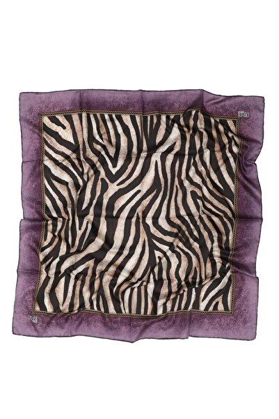 Levidor Purple Twill Digital Scarf