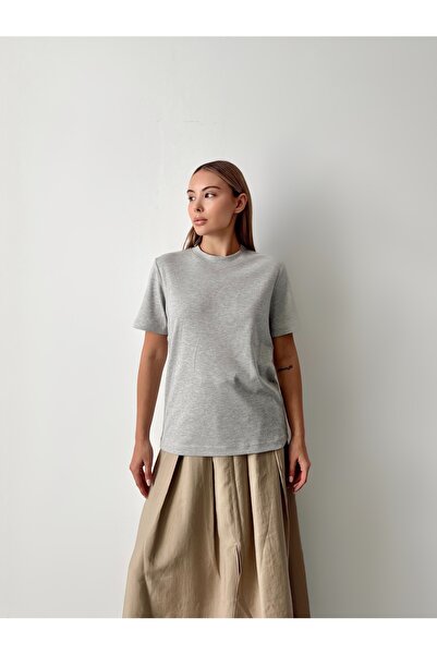 Somut istanbul Women's Crew Neck Organic Cotton T-Shirt