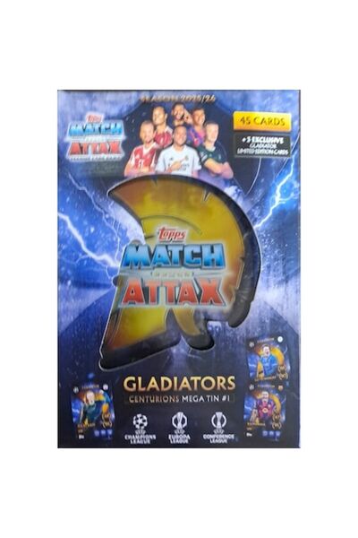 TOOP TOOLS Joc de cărți - Mega Tin #1, Match Attax Champions League Sezonul 2025/26