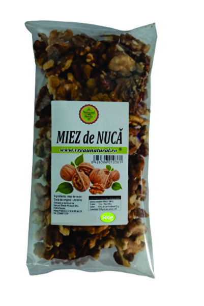 Natural Seeds Product Miez de nuca 500g, Naural Seeds Product