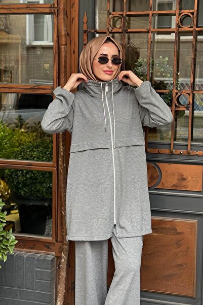 FUAT GÜRSEN Fuat Gürşen Trouser Suit 25K-4647 Gray
