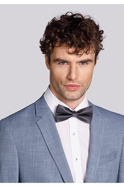 Wittchen Men's Gray Silk Bow Tie