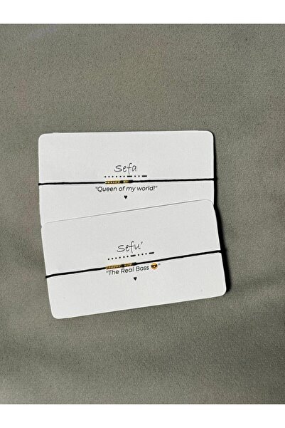 OEM Set bratari Cod Morse Sefu & Sefa