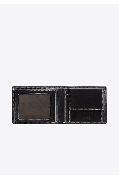 Wittchen Men's Leather Wallet Black Black Leather