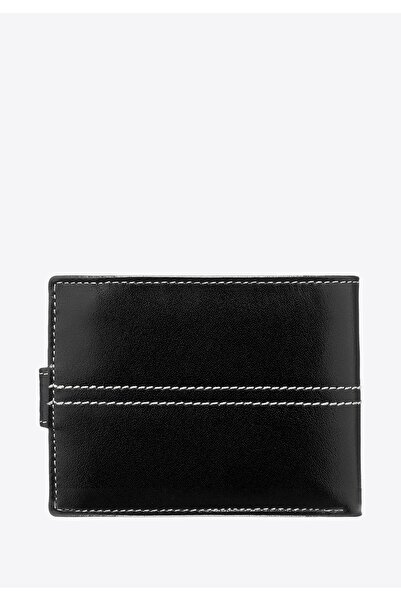 Wittchen Men's Medium Leather Wallet Black Genuine Leather