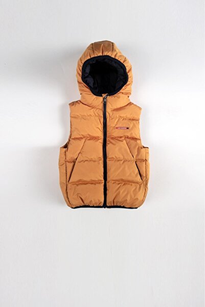 Lee Cooper Oscar Boy's Vest Mustard