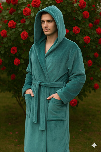 Wild Love Thick bathrobe for men