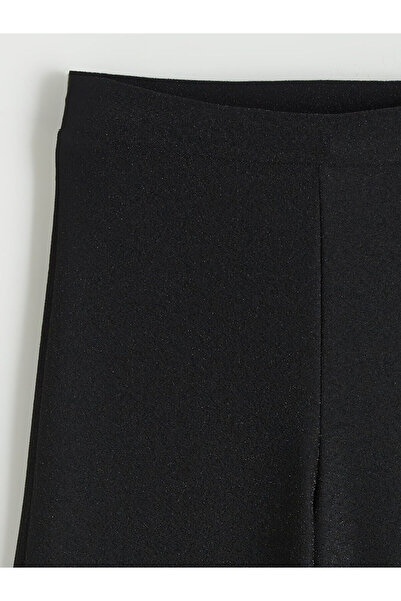 LC Waikiki Vizyon New Season Elastic Waist Shiny Look Women's Trousers