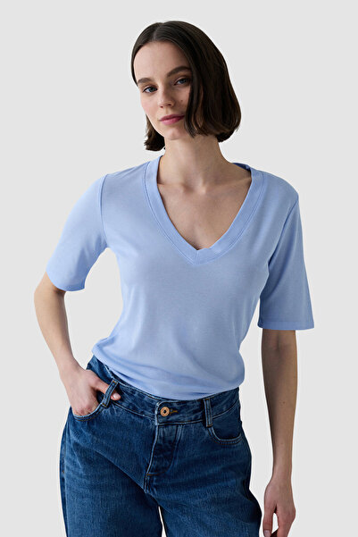 Penti V Neck Regular Fit Modal T-Shirt