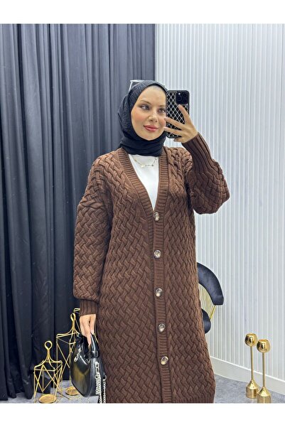 MODAYAĞMUR ÖRGÜ DESEN HIRKA