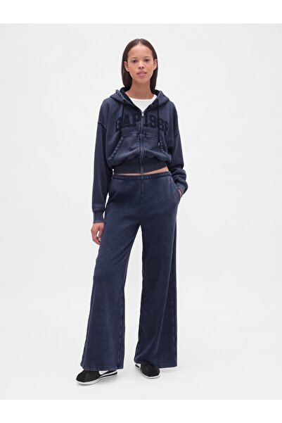 GAP Kadın Lacivert VintageSoft Baggy Eşofman Altı