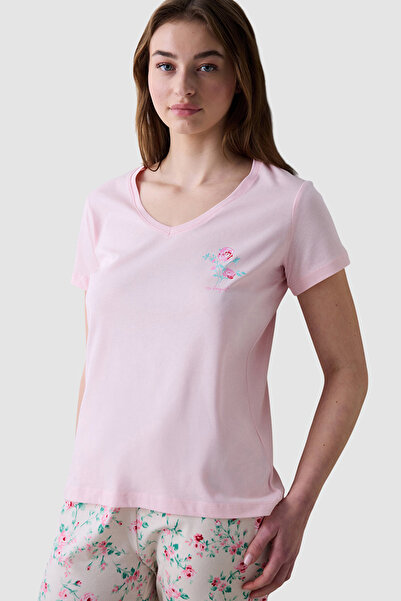 Penti Pink Roses Floral Pyjama Set