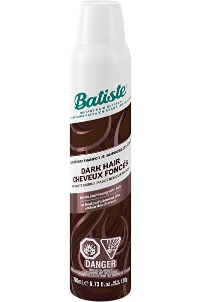 Batiste Dry Shampoo, Touch of Colour for Dark Hair, 120 g