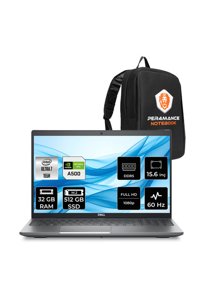 Dell Precision 3591 Ultra 7 155H 32GB 512GB SSD RTX A500/4GB 15.6" FHD FDOS W...