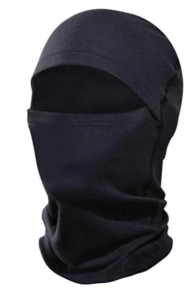 umut tekstil imalat Unisex Termal Kar Maskesi,balaklava,Siyah Kar Maskesi,Ter...