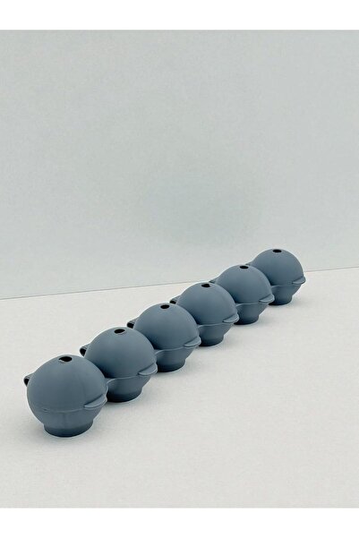 B&D Ice Ball Tray, 33 × 6.5 × 5 cm, Silicone Mold