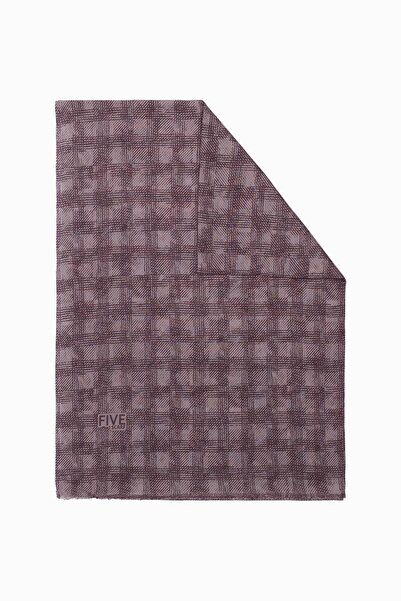 Levidor Lilac Relax Plaid Pattern Shawl