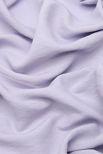 Levidor Açık Lila Pamuk Cazz Şal